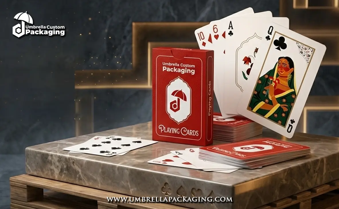 Standard card deck with four suits.